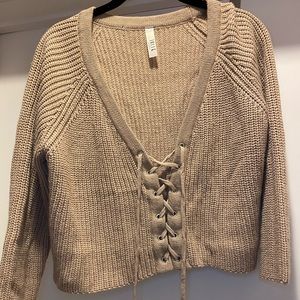 Cropped sweater